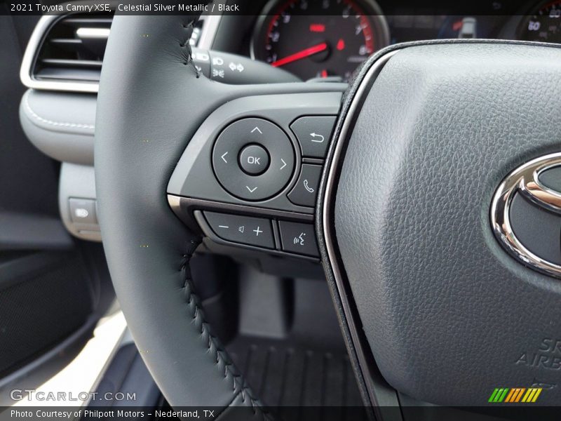 Celestial Silver Metallic / Black 2021 Toyota Camry XSE