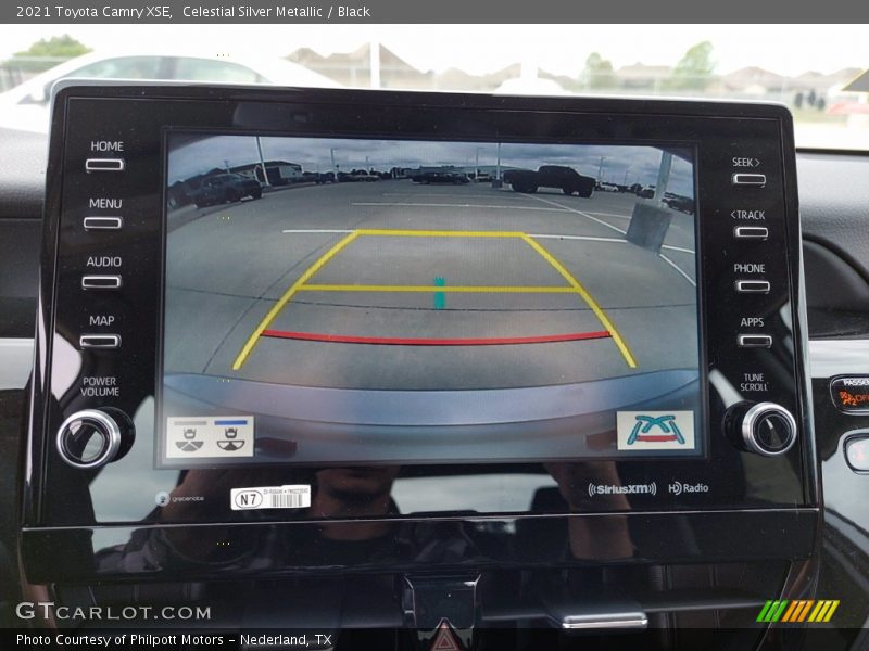 Celestial Silver Metallic / Black 2021 Toyota Camry XSE