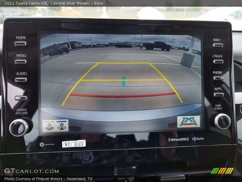 Celestial Silver Metallic / Black 2021 Toyota Camry XSE