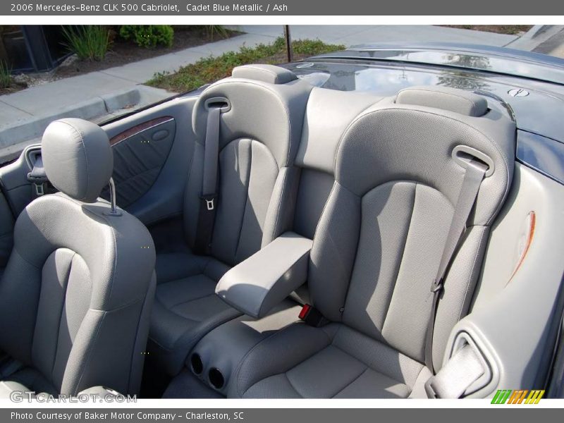 Cadet Blue Metallic / Ash 2006 Mercedes-Benz CLK 500 Cabriolet