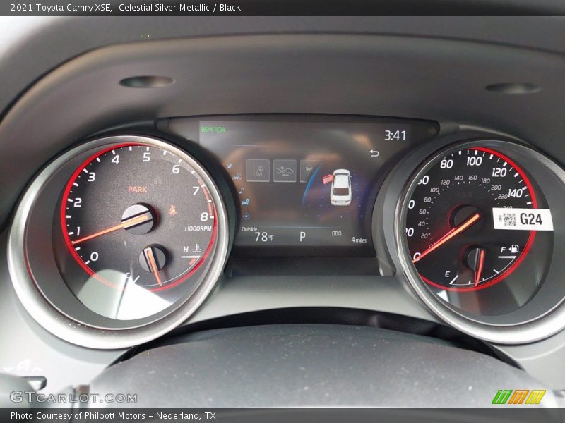 Celestial Silver Metallic / Black 2021 Toyota Camry XSE