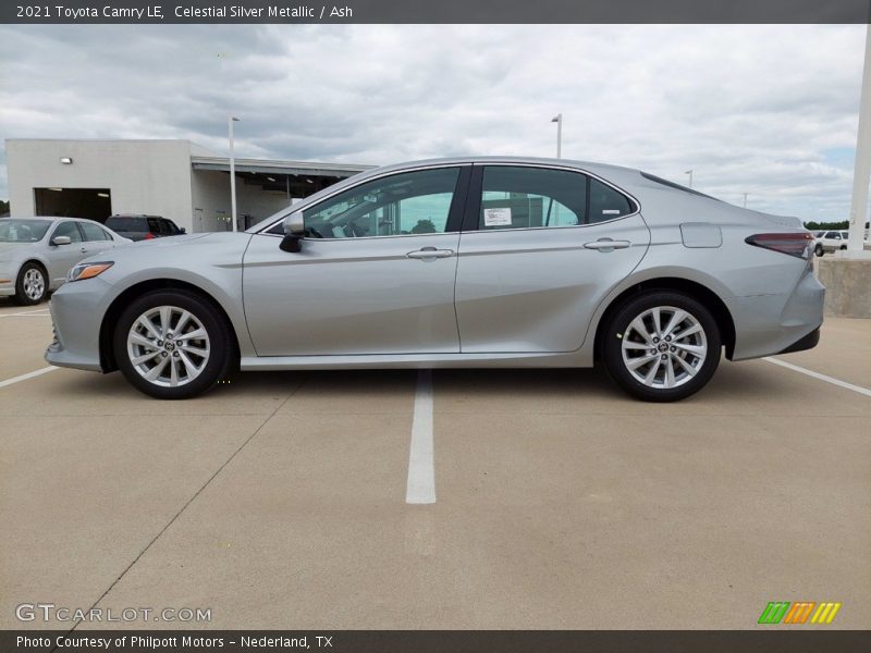 Celestial Silver Metallic / Ash 2021 Toyota Camry LE