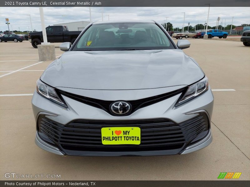 Celestial Silver Metallic / Ash 2021 Toyota Camry LE