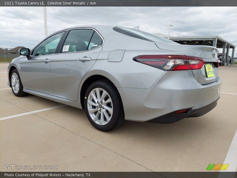 Celestial Silver Metallic / Ash 2021 Toyota Camry LE