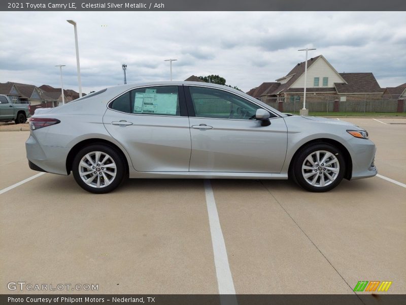 Celestial Silver Metallic / Ash 2021 Toyota Camry LE
