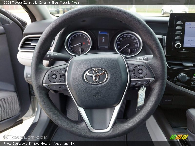Celestial Silver Metallic / Ash 2021 Toyota Camry LE