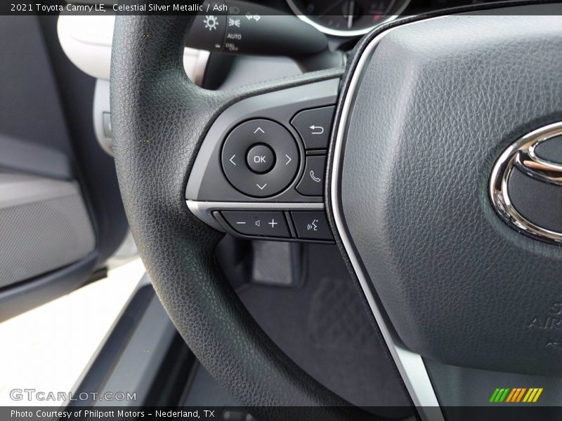 Celestial Silver Metallic / Ash 2021 Toyota Camry LE