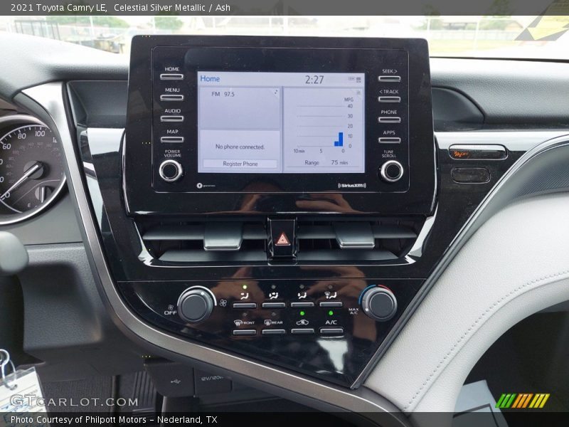 Celestial Silver Metallic / Ash 2021 Toyota Camry LE