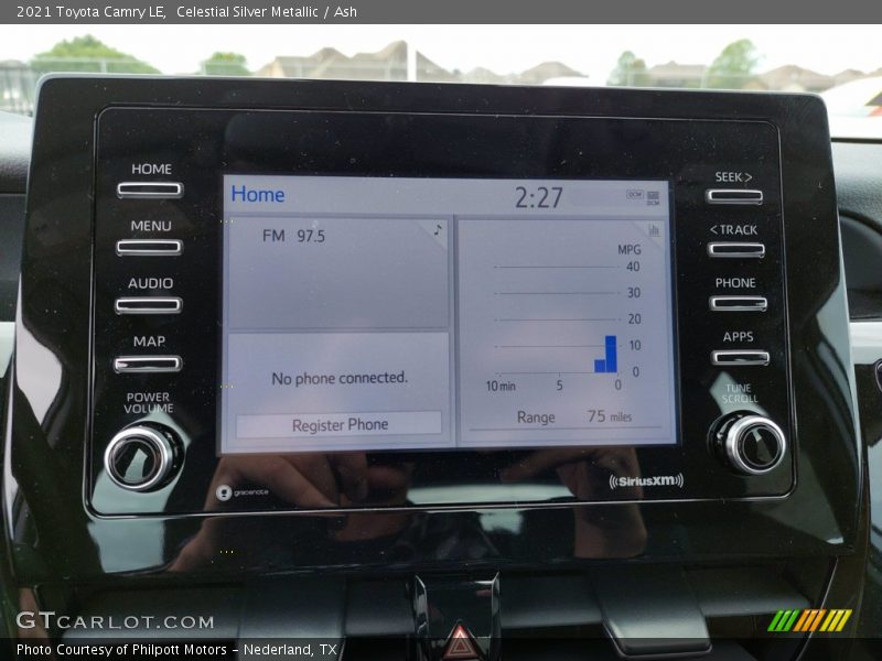 Celestial Silver Metallic / Ash 2021 Toyota Camry LE