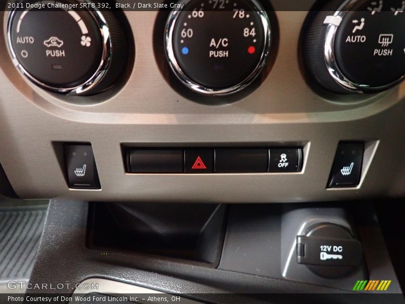 Black / Dark Slate Gray 2011 Dodge Challenger SRT8 392