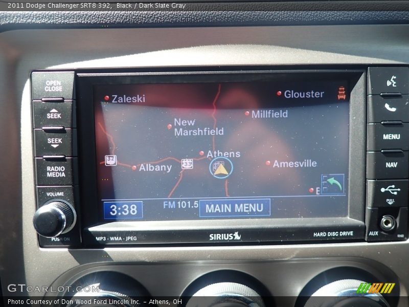 Black / Dark Slate Gray 2011 Dodge Challenger SRT8 392