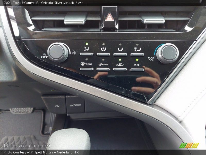 Celestial Silver Metallic / Ash 2021 Toyota Camry LE