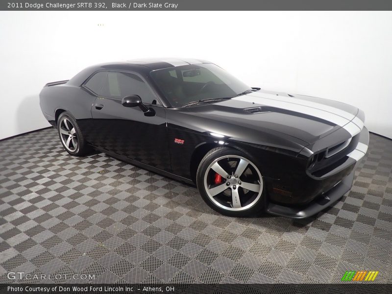 Black / Dark Slate Gray 2011 Dodge Challenger SRT8 392