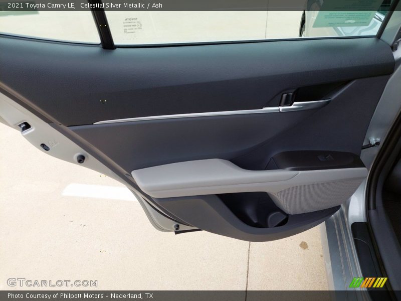 Celestial Silver Metallic / Ash 2021 Toyota Camry LE