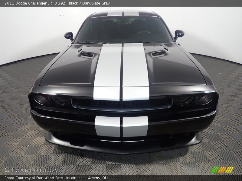 Black / Dark Slate Gray 2011 Dodge Challenger SRT8 392