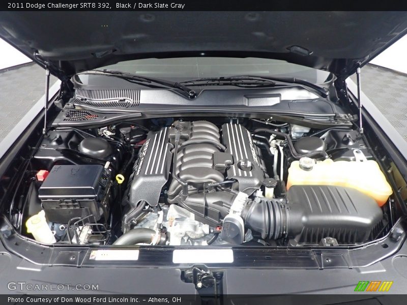 Black / Dark Slate Gray 2011 Dodge Challenger SRT8 392