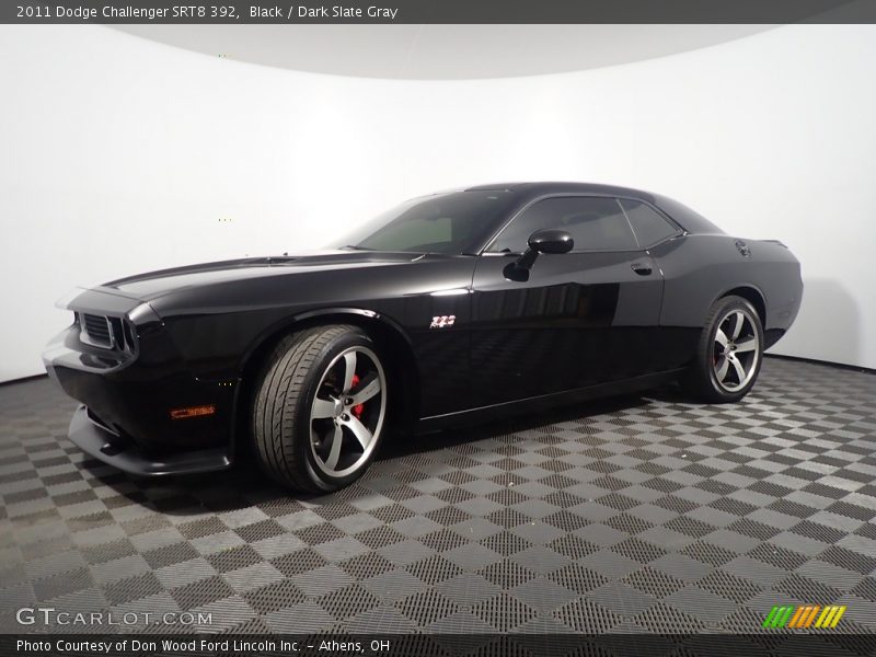 Black / Dark Slate Gray 2011 Dodge Challenger SRT8 392