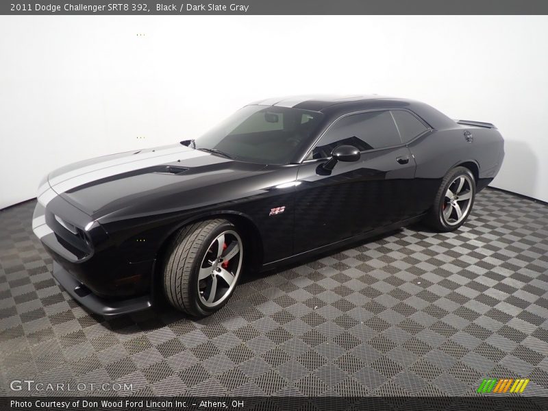Black / Dark Slate Gray 2011 Dodge Challenger SRT8 392