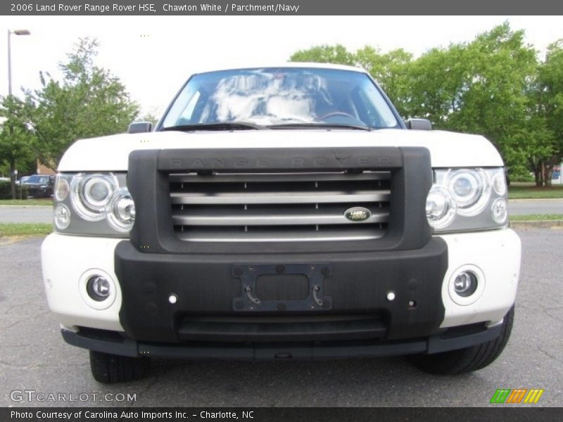 Chawton White / Parchment/Navy 2006 Land Rover Range Rover HSE