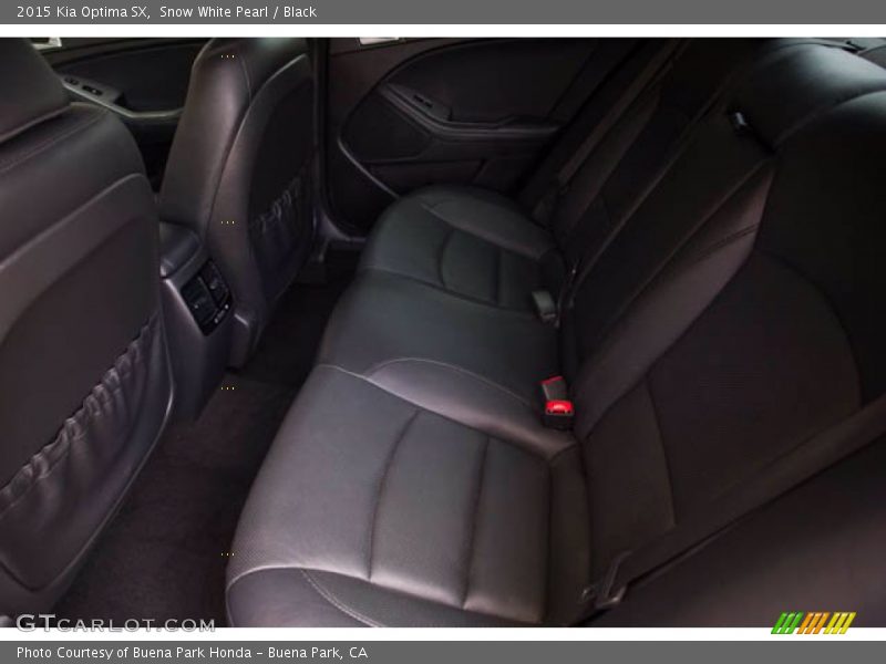 Snow White Pearl / Black 2015 Kia Optima SX