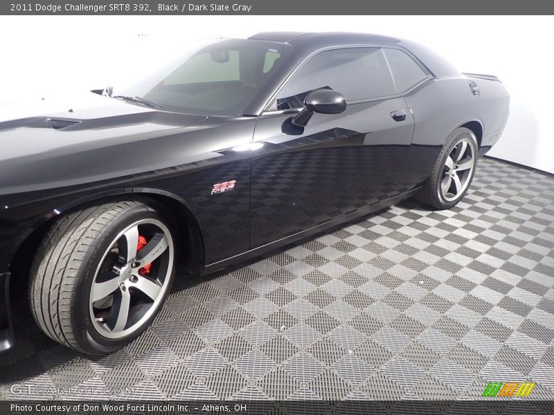 Black / Dark Slate Gray 2011 Dodge Challenger SRT8 392