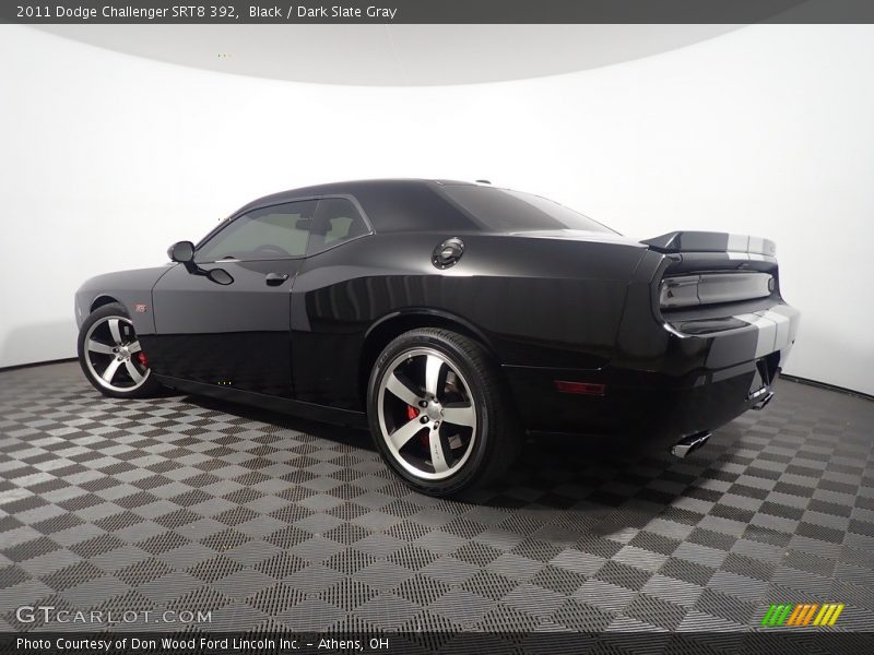 Black / Dark Slate Gray 2011 Dodge Challenger SRT8 392