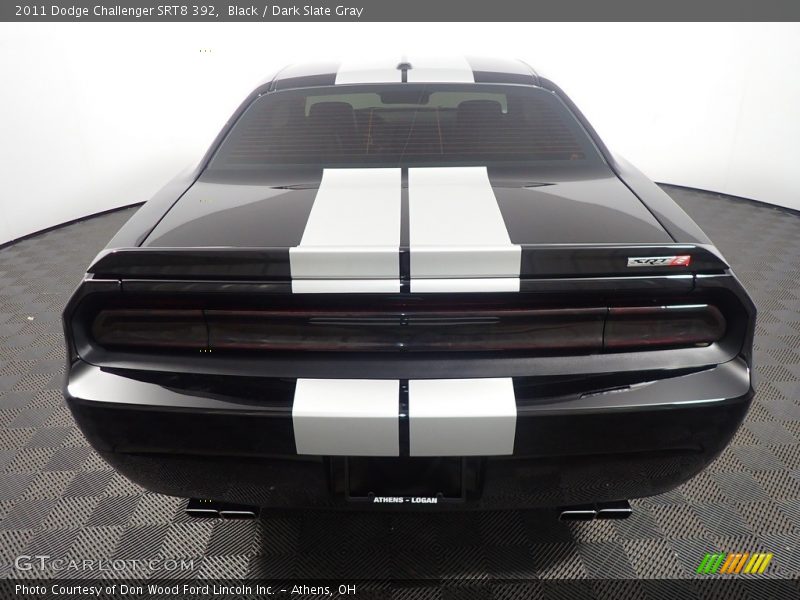Black / Dark Slate Gray 2011 Dodge Challenger SRT8 392