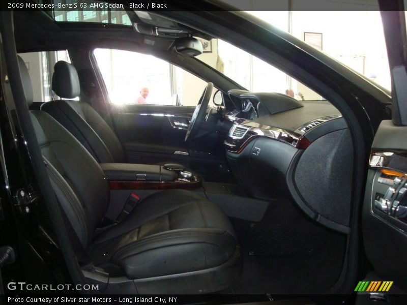 Black / Black 2009 Mercedes-Benz S 63 AMG Sedan