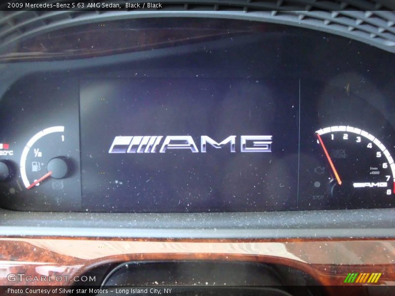 Black / Black 2009 Mercedes-Benz S 63 AMG Sedan