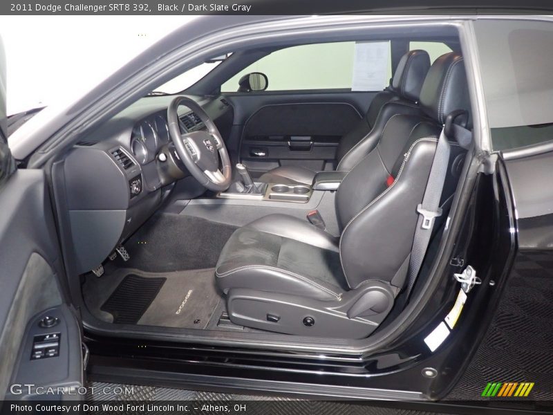 Black / Dark Slate Gray 2011 Dodge Challenger SRT8 392