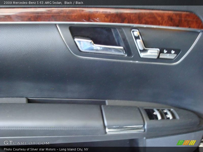Black / Black 2009 Mercedes-Benz S 63 AMG Sedan