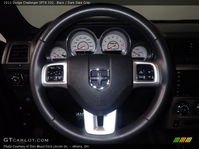 Black / Dark Slate Gray 2011 Dodge Challenger SRT8 392