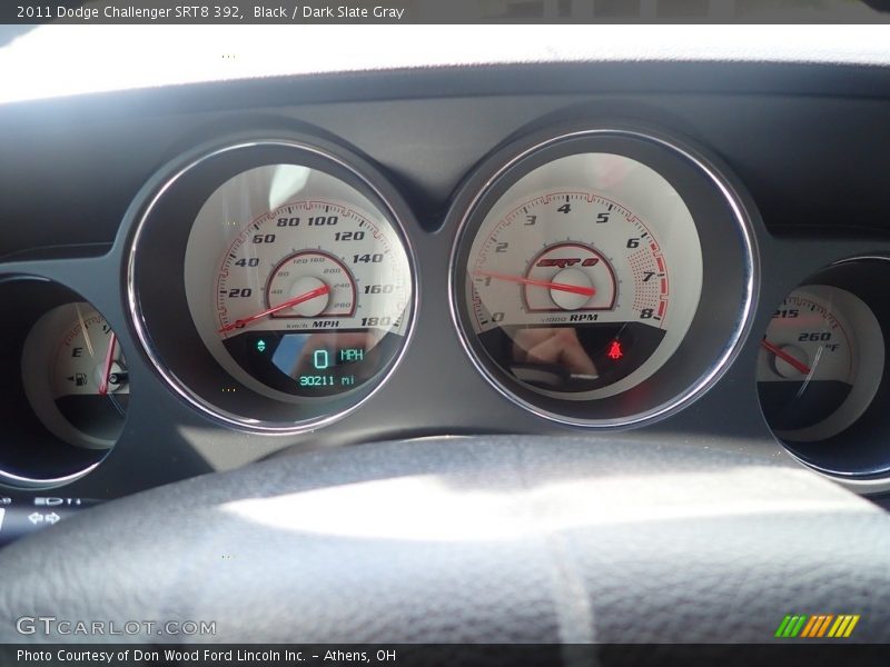 Black / Dark Slate Gray 2011 Dodge Challenger SRT8 392