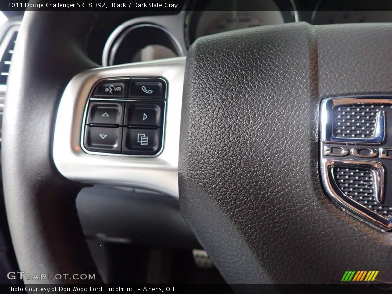 Black / Dark Slate Gray 2011 Dodge Challenger SRT8 392