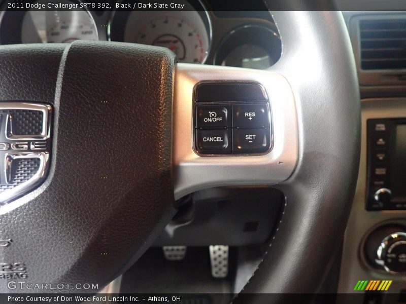 Black / Dark Slate Gray 2011 Dodge Challenger SRT8 392