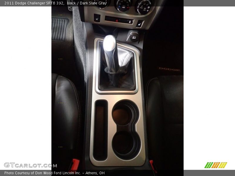 Black / Dark Slate Gray 2011 Dodge Challenger SRT8 392
