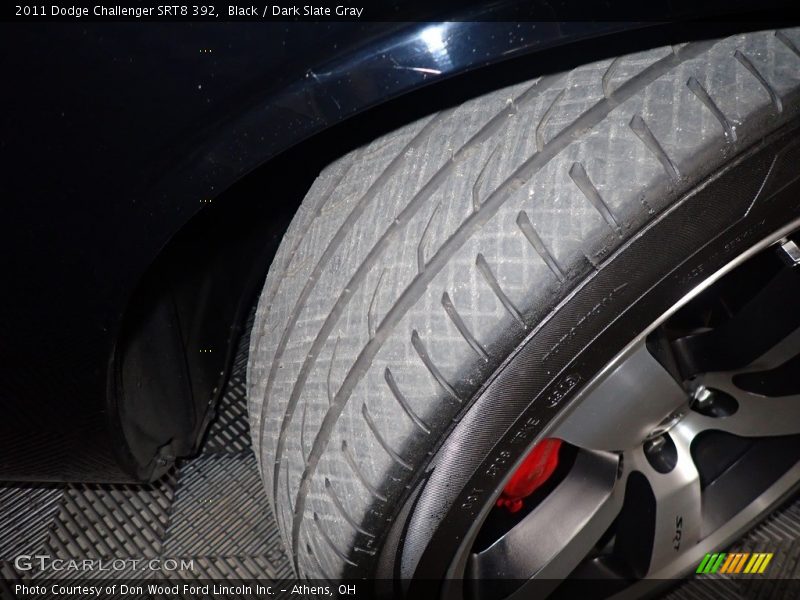 Black / Dark Slate Gray 2011 Dodge Challenger SRT8 392