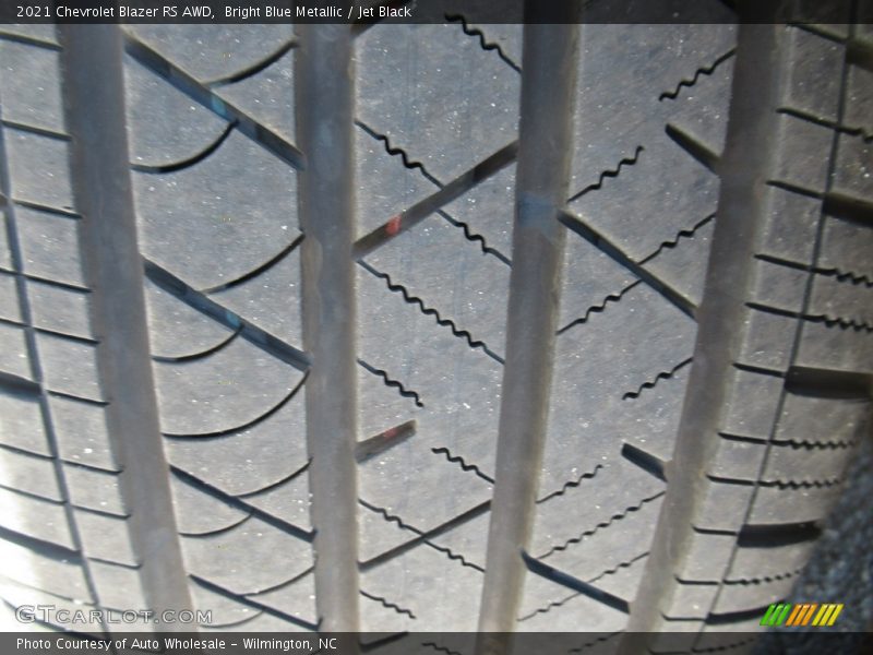 Bright Blue Metallic / Jet Black 2021 Chevrolet Blazer RS AWD