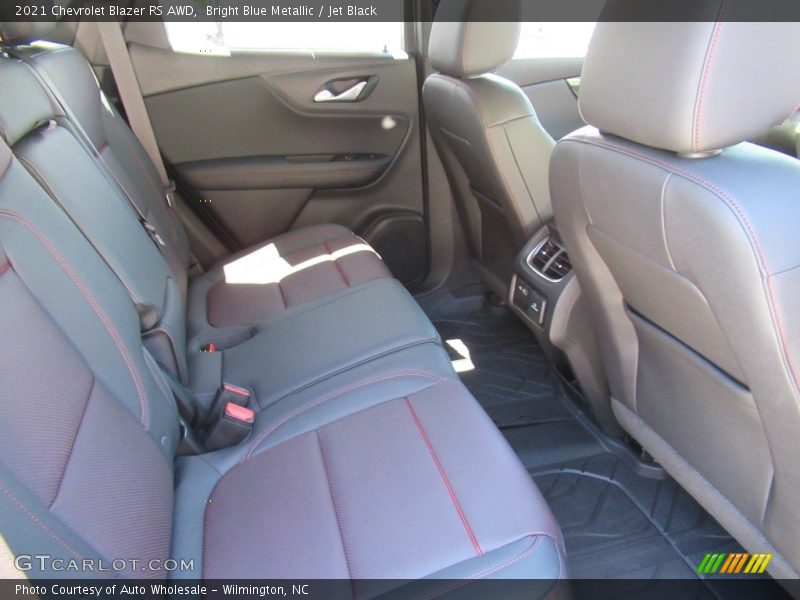 Bright Blue Metallic / Jet Black 2021 Chevrolet Blazer RS AWD