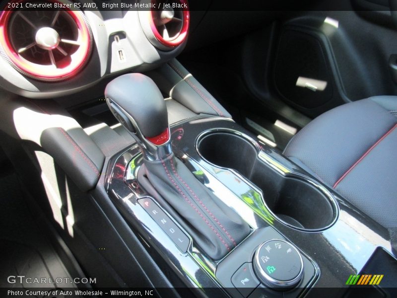 Bright Blue Metallic / Jet Black 2021 Chevrolet Blazer RS AWD