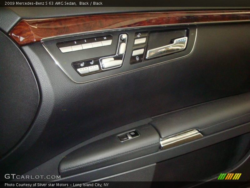 Black / Black 2009 Mercedes-Benz S 63 AMG Sedan