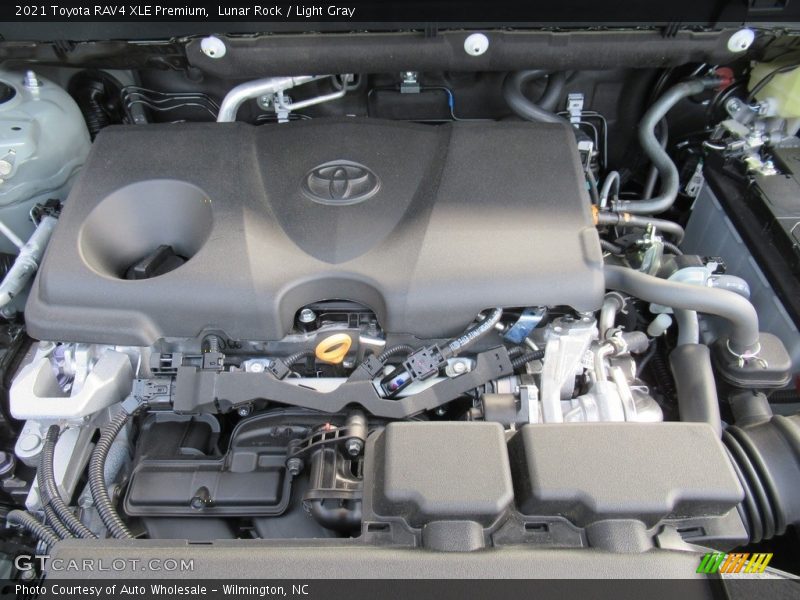 Lunar Rock / Light Gray 2021 Toyota RAV4 XLE Premium