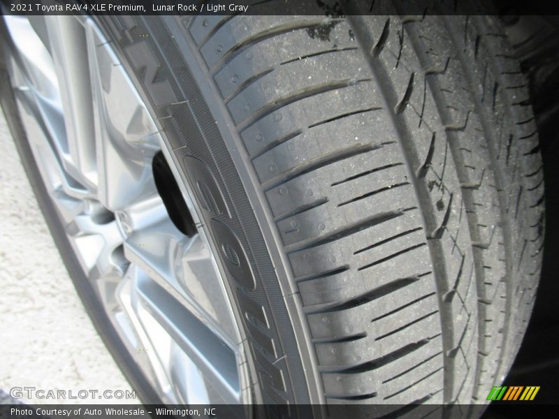 Lunar Rock / Light Gray 2021 Toyota RAV4 XLE Premium