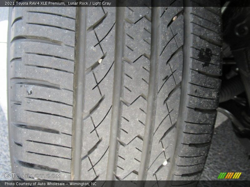Lunar Rock / Light Gray 2021 Toyota RAV4 XLE Premium