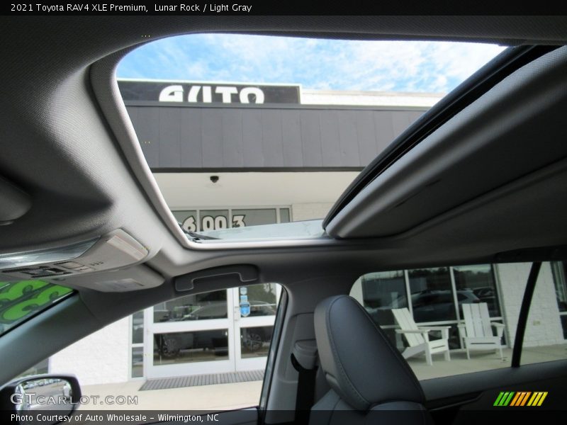 Lunar Rock / Light Gray 2021 Toyota RAV4 XLE Premium