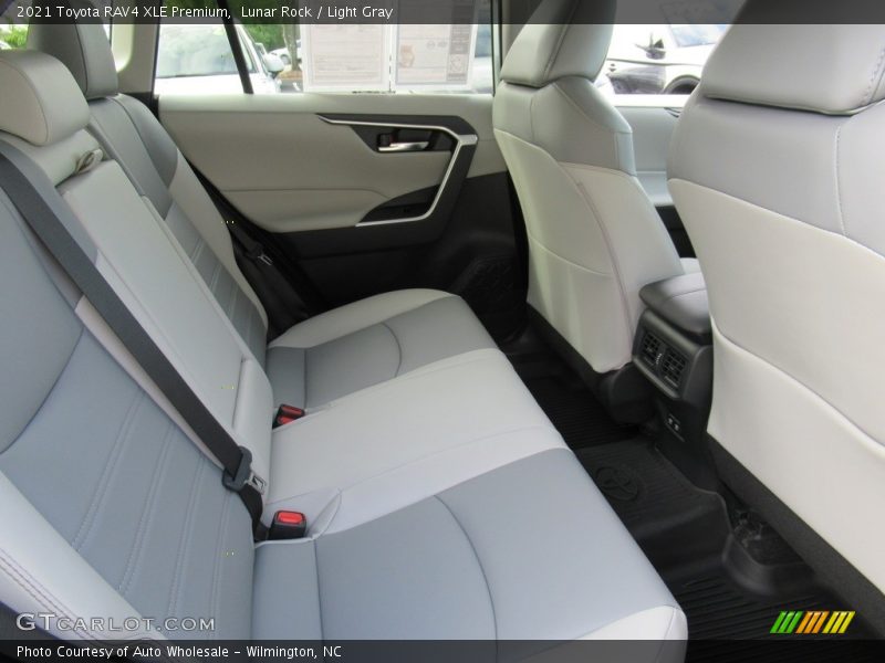 Lunar Rock / Light Gray 2021 Toyota RAV4 XLE Premium