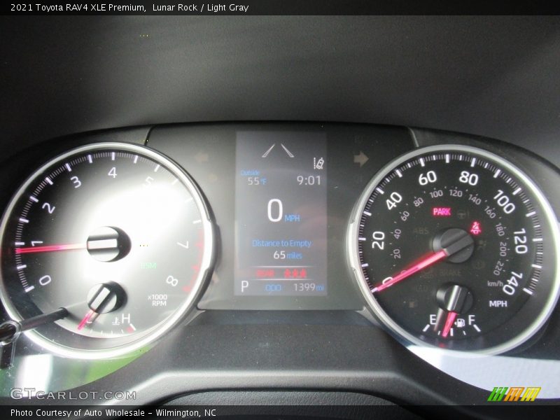 Lunar Rock / Light Gray 2021 Toyota RAV4 XLE Premium