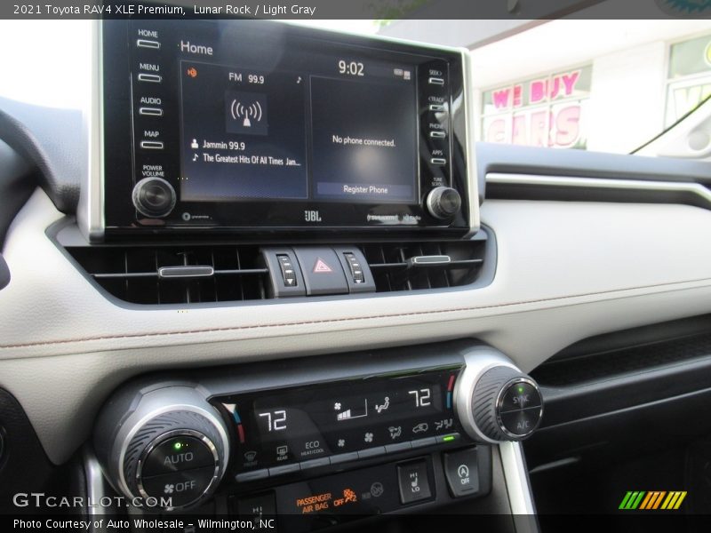 Lunar Rock / Light Gray 2021 Toyota RAV4 XLE Premium