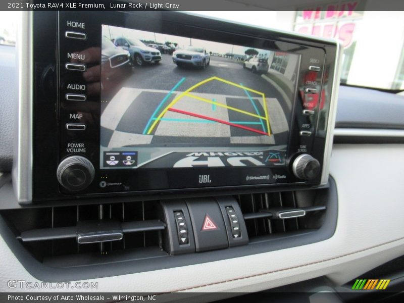 Lunar Rock / Light Gray 2021 Toyota RAV4 XLE Premium