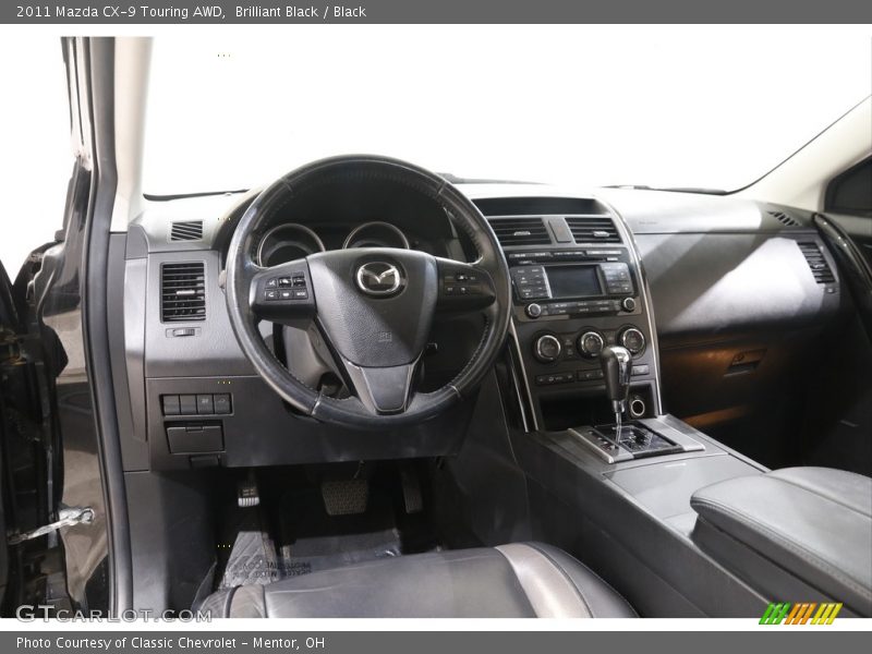 Brilliant Black / Black 2011 Mazda CX-9 Touring AWD
